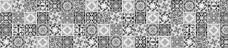 316 | tile motif black white
